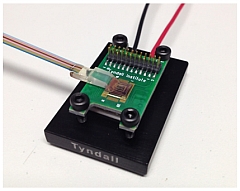 Packaging: Silicon Photonics Chip-on-Carrier with Fibre Pigtails